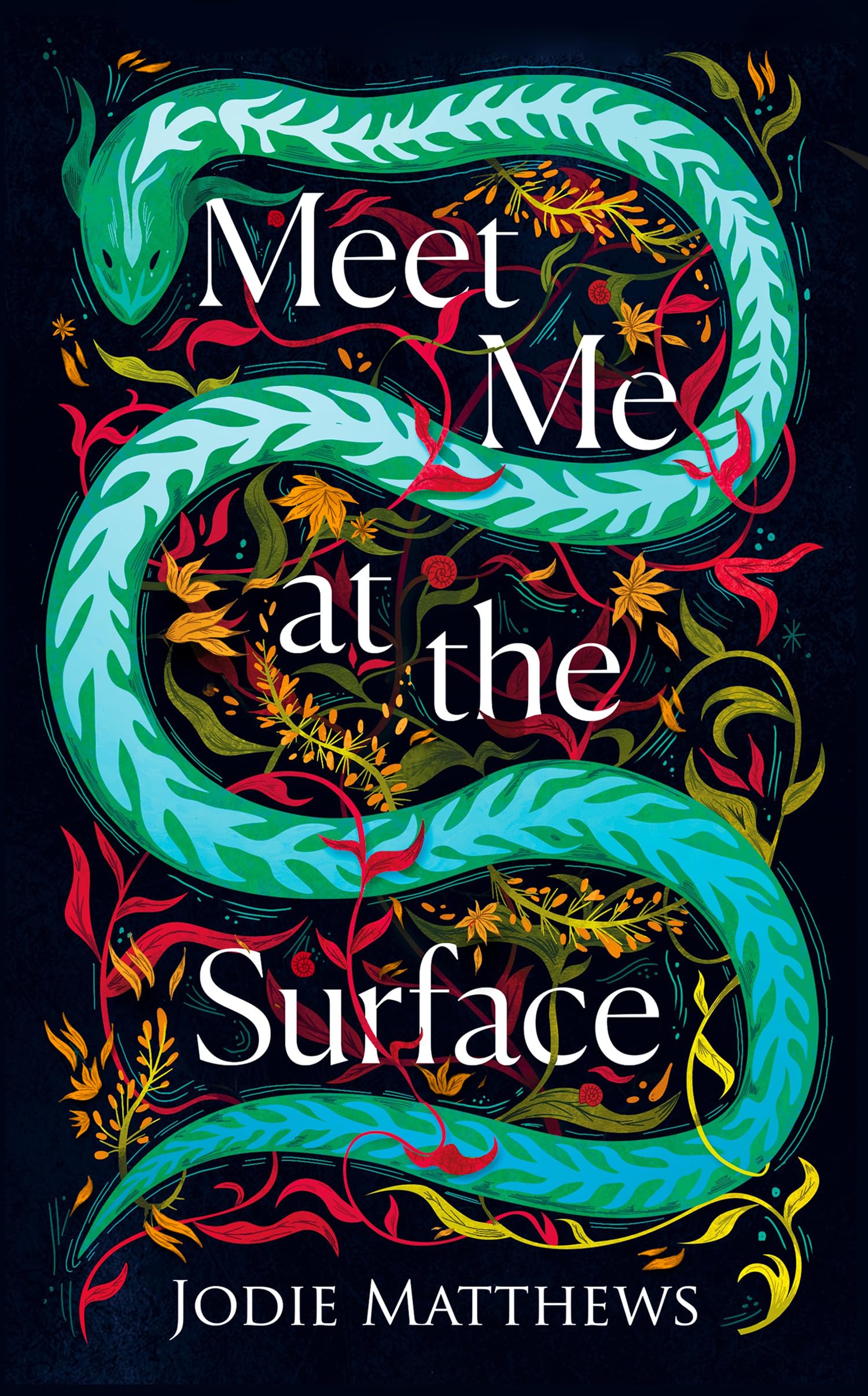 Meet Me at the Surface Hardback Book by Jodie Matthews - Cornish Folklore, Secrets of Home