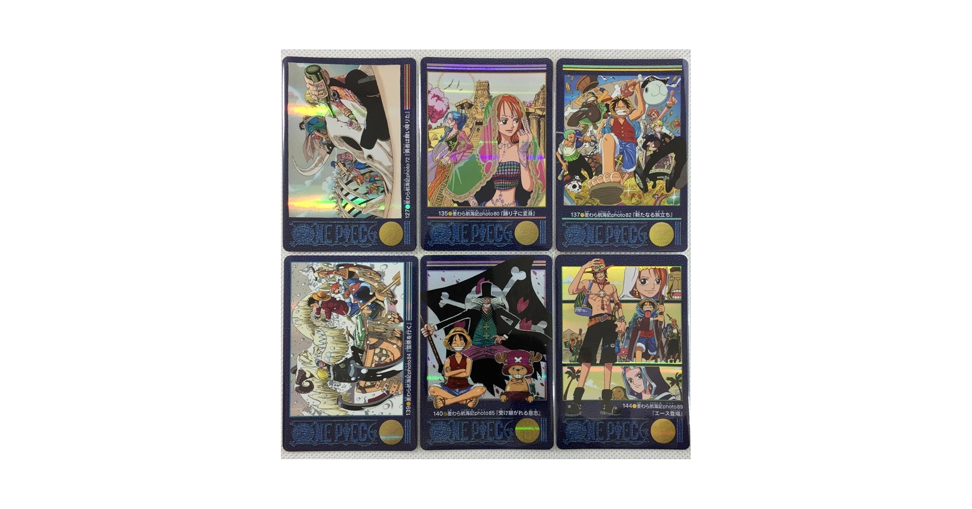 【レア】ONE PIECE ビジュアルアドベンチャー カード 74枚セット ワンピース カードダス ビジュアル アドベンチャー レア ONE