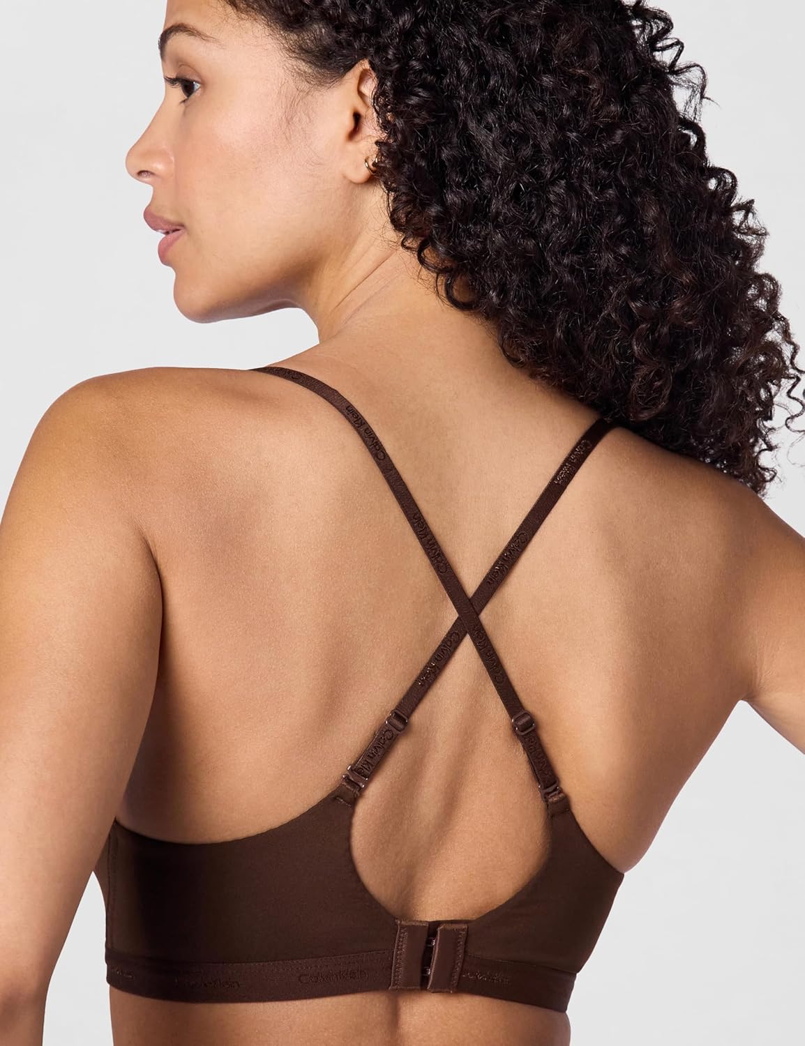 Calvin Klein Womens Form to Body Lightly Lined Bralette - Image 4