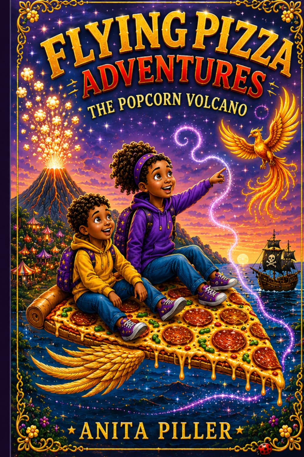 FLYING PIZZA ADVENTURES: The Popcorn Volcano