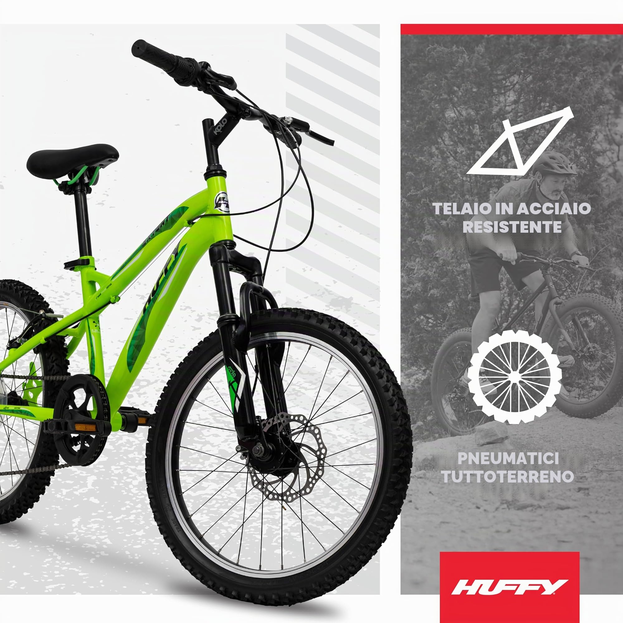 Huffy Extent 20" Mountain bike, Verde
