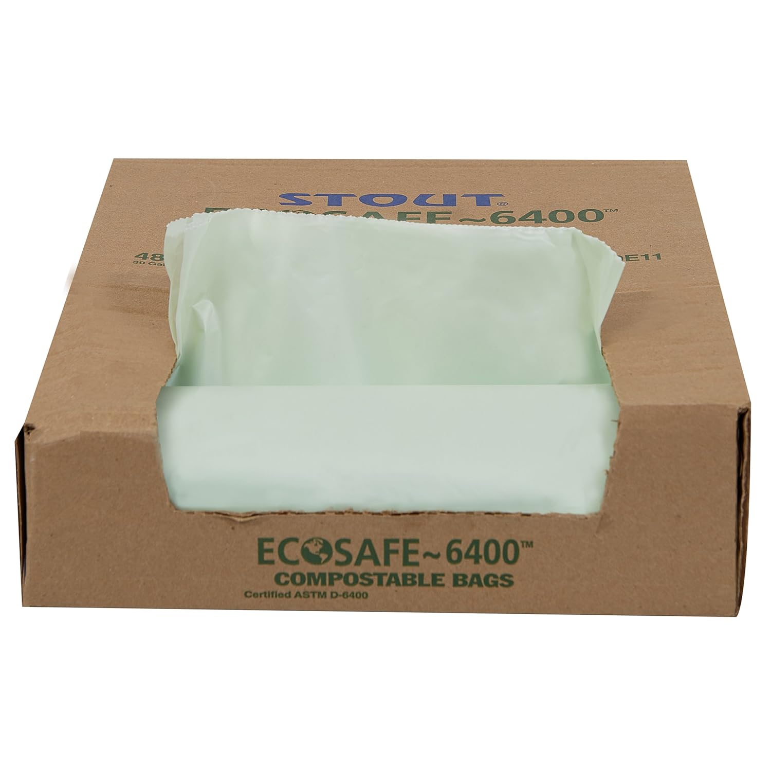 STOUT by Envision E3039E11 EcoSafe6400 Compostable Bags