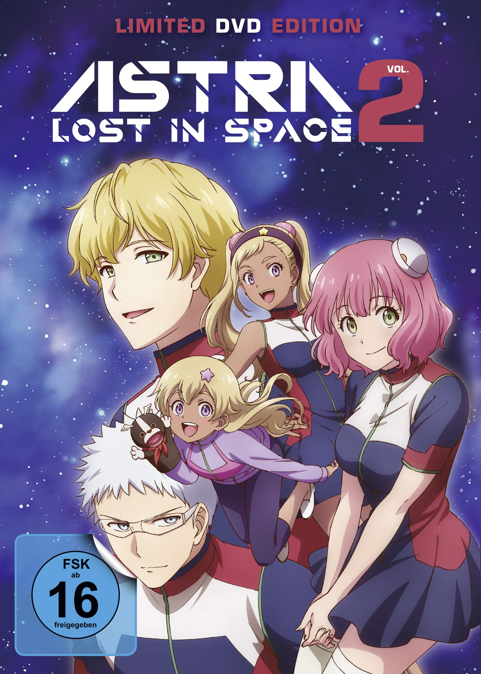 Astra Lost in Space - Vol. 2 en DVD: edición limitada ideal para maratones de anime en casa