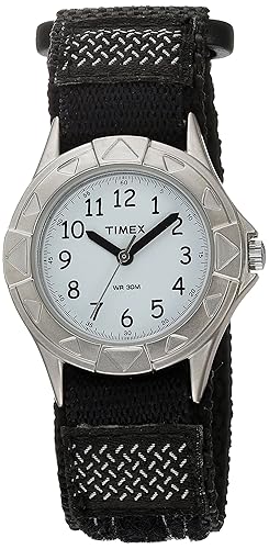 Boys T79051 My First Outdoors Black Fast Wrap Strap Watch