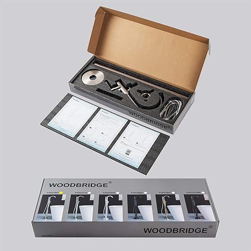 Miniatura 12 de WOODBRIDGE Grifo de bañera F-0001 B, BN