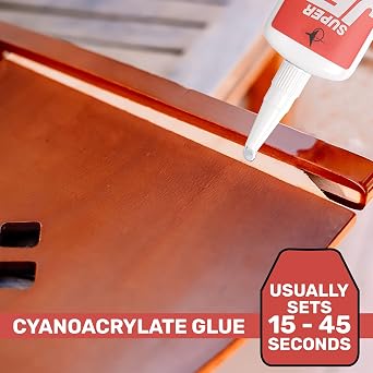 Jet Glue Super Jet - القوة الصناعية متوسطة السماكة CA الغراء - تشكل روابط قوية مع أي شيء فقط - مثالية لجميع حالات السندات الفورية