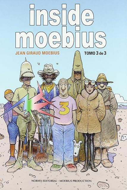 Portada de INSIDE MOEBIUS Vol. 3