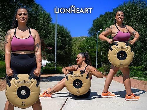 Miniatura 3 de Lionheart Sand Bag Weight Plates Set Sandbags for Working Out Home Gym Bumper Plates Travel-Friendly Sandbag for Fitness & Weight Training