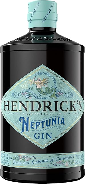 Hendricks Neptunia Gin, 70cl  An Exquisite Gin Gift For A Friend, Family or Colleague