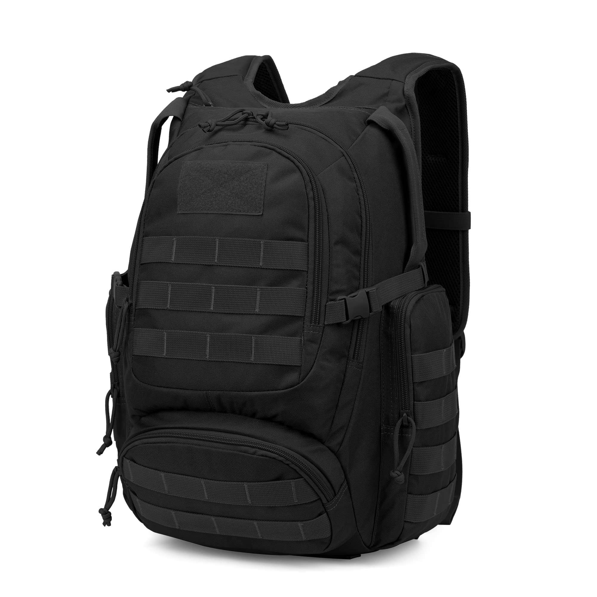 Mardingtop 25L Tactical Backpacks Molle Hiking daypacks for Camping Hiking Military Traveling Motorcycle Black