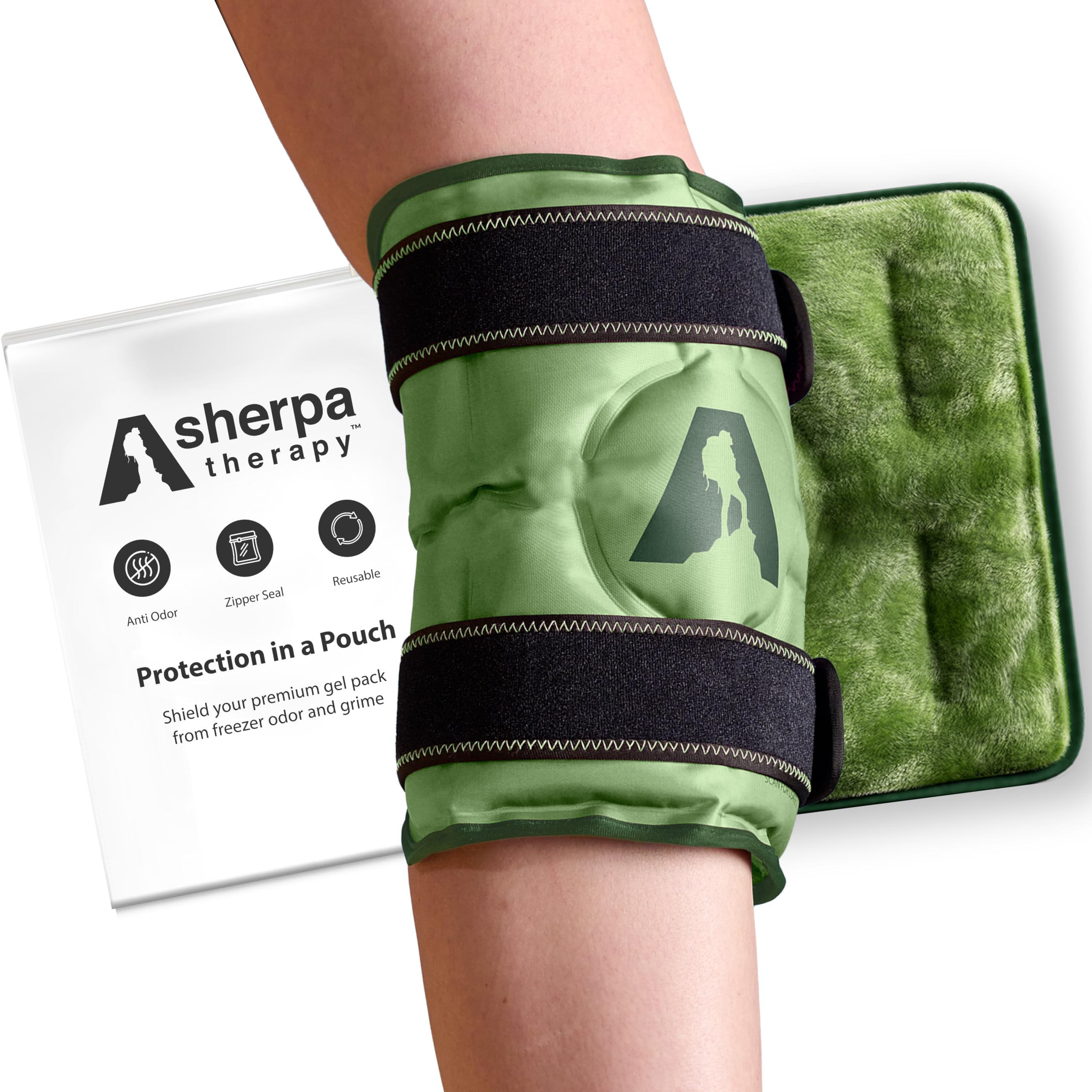 Sherpa Therapy Knee Ice Pack Wrap