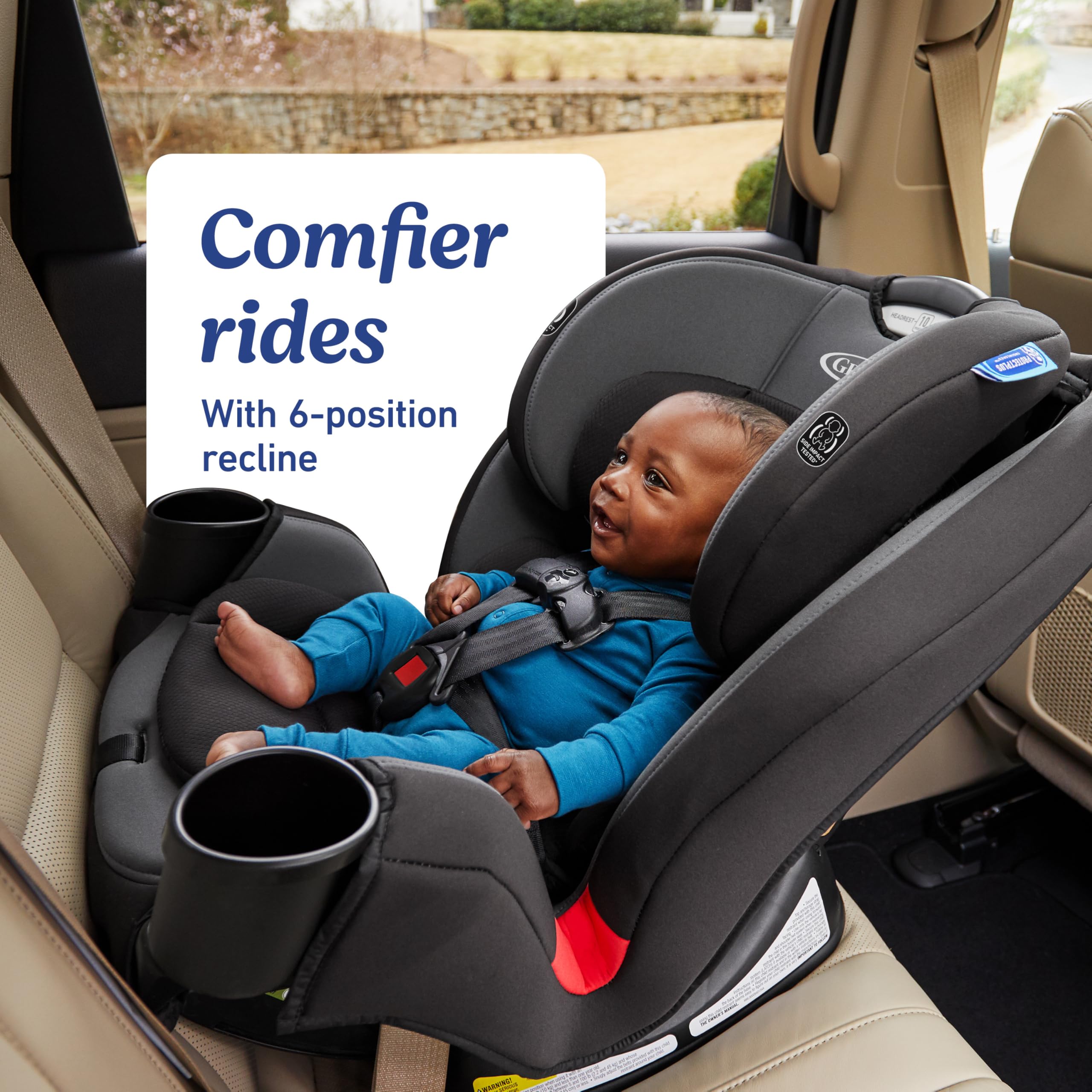 Amazon.com : Graco® TriRide 3-in-1 Reclining Car Seat, Kipling