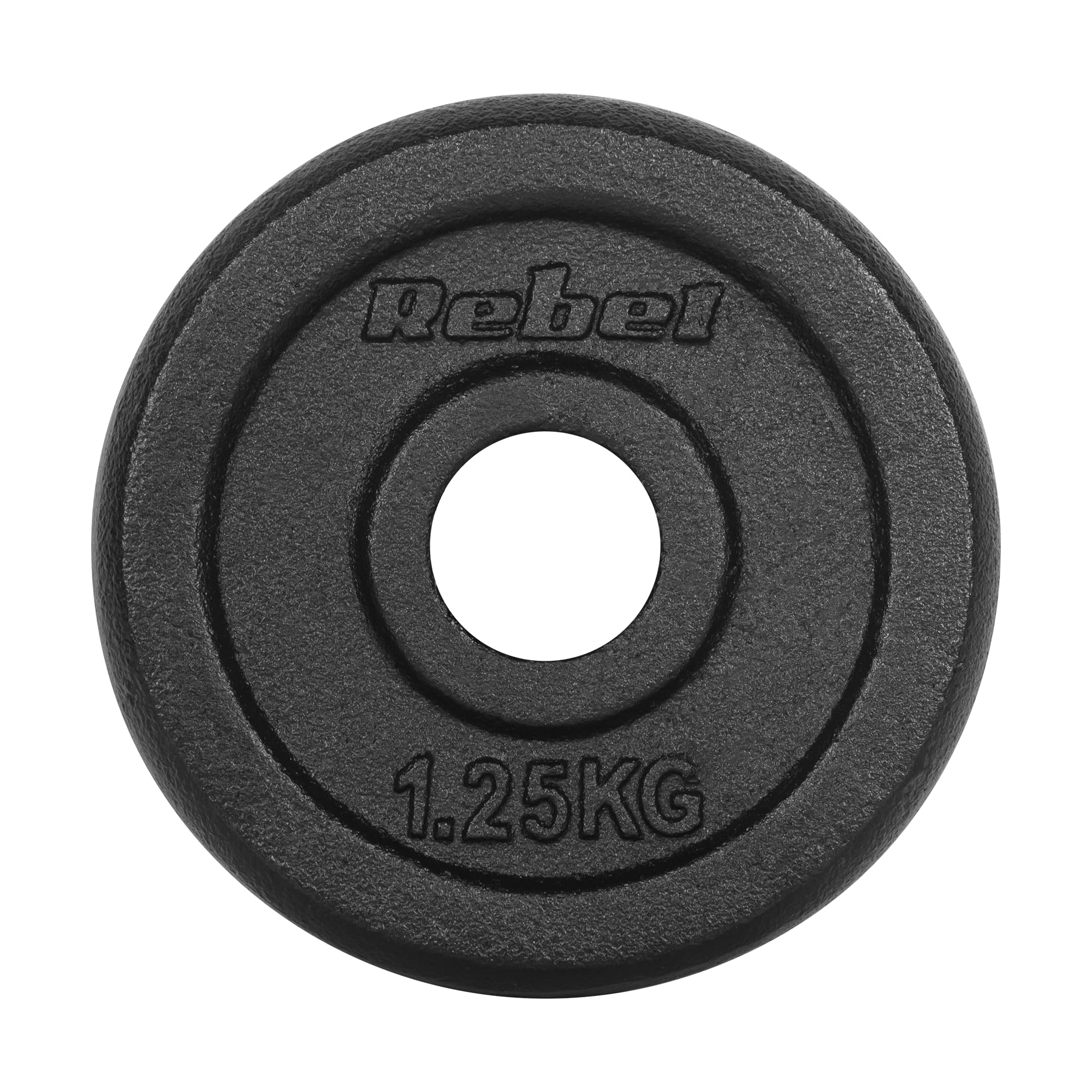 Rebelle Fonte Poids Set 4x1.25kg Trou 31mm Plaque Classique RBA-2126