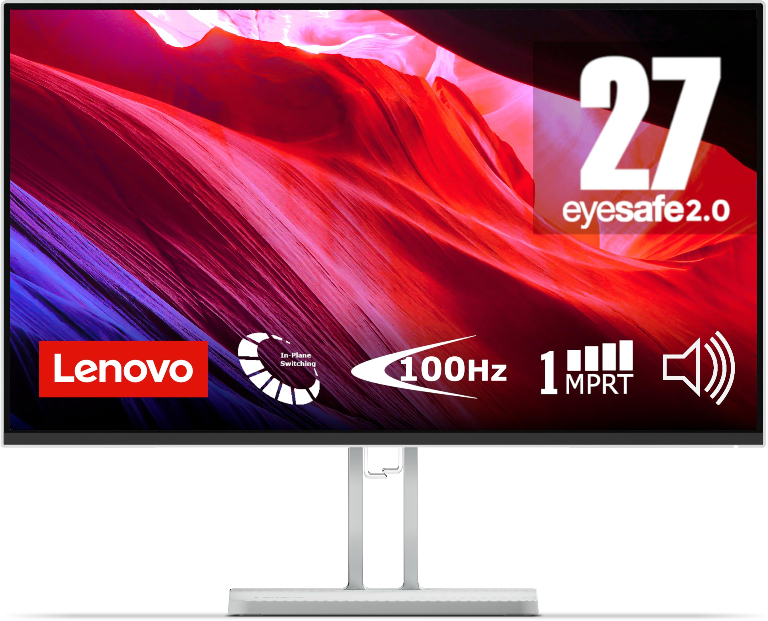 Lenovo L27i-4A 23.8 Inch IPS FullHD 100Hz 1ms Monitor With HDMI
