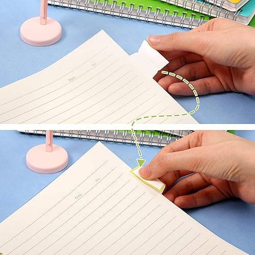 Miniatura 8 de CAGIE Cuaderno de espiral de 5 x 7 pulgadas, 80 hojas de 0.315 pulgadas con rayas universitarias, cuaderno A5 de espiral de tapa dura para estudio