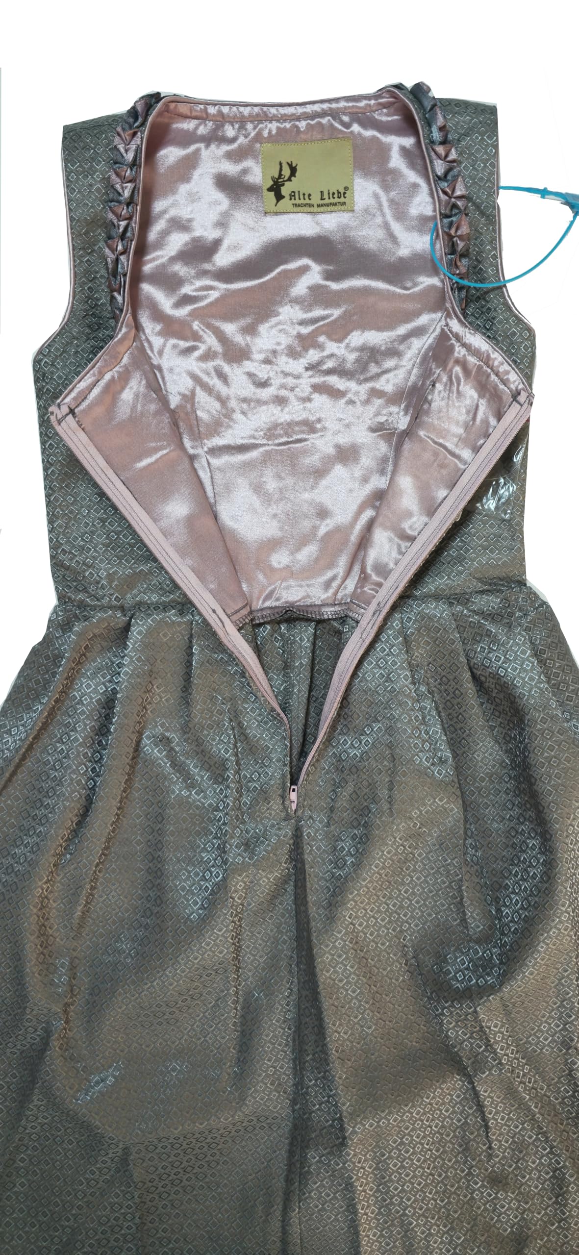 Alte Liebe Trachtenkleid 3tlg. Kinder Dirndl mit Spitzenschürze Kinder Kleid Gr. 104,116,128,140,152,164