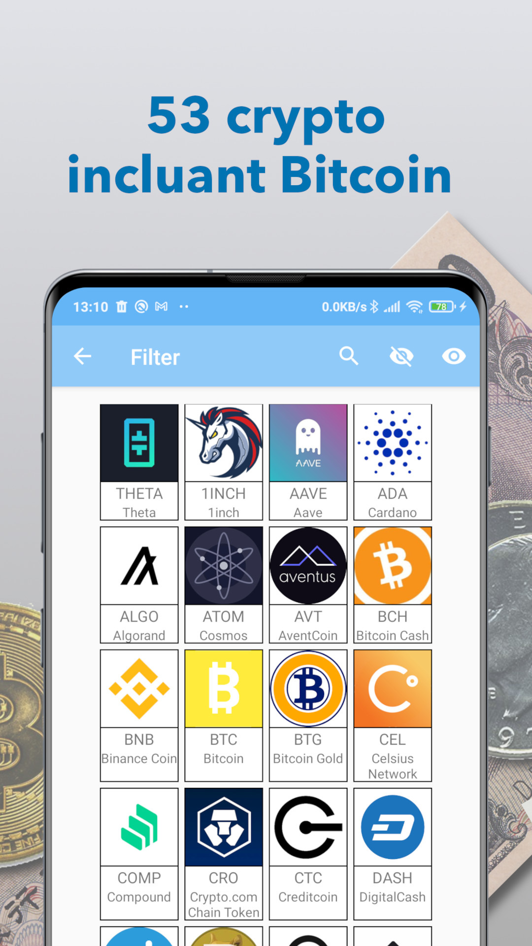 Convertisseur monnaie - Currency converter ² - Application sur Amazon  Appstore