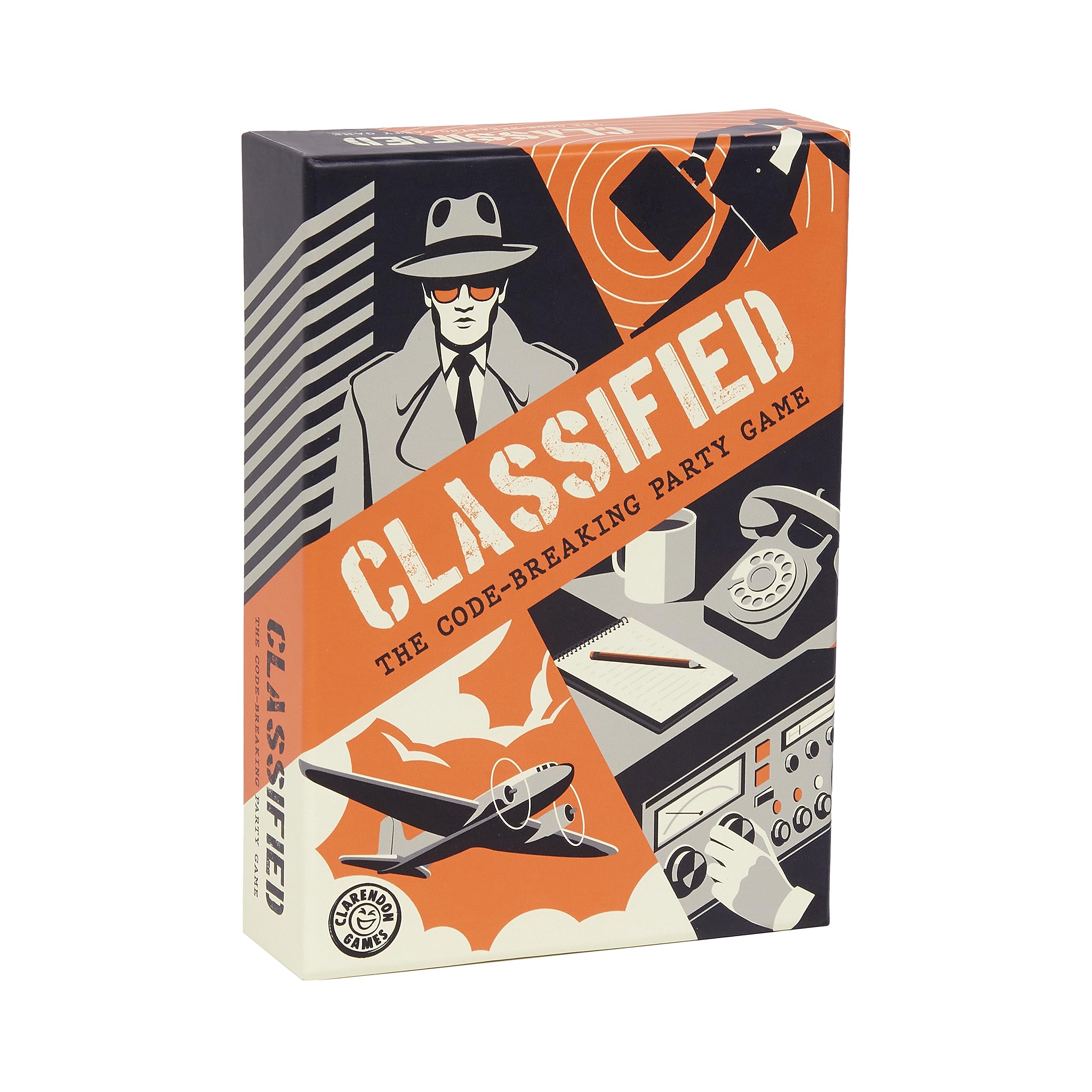 Classified Il Gioco Di Spionaggio Tra Deduzione E Messaggi Segreti - Gioco Da Tavolo Cooperativo Per Festa Tra Amici E Famiglia (2-6 Giocatori, Età 10+)