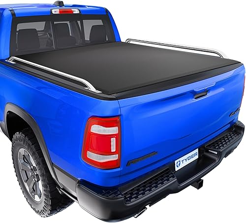 Miniatura 58 de Tyger Auto T1 Cubierta enrollable suave para caja de camioneta compatible con Dodge Ram 1500 2009-2018, 2500 y 3500 2010-2025, Classic 2019-2025