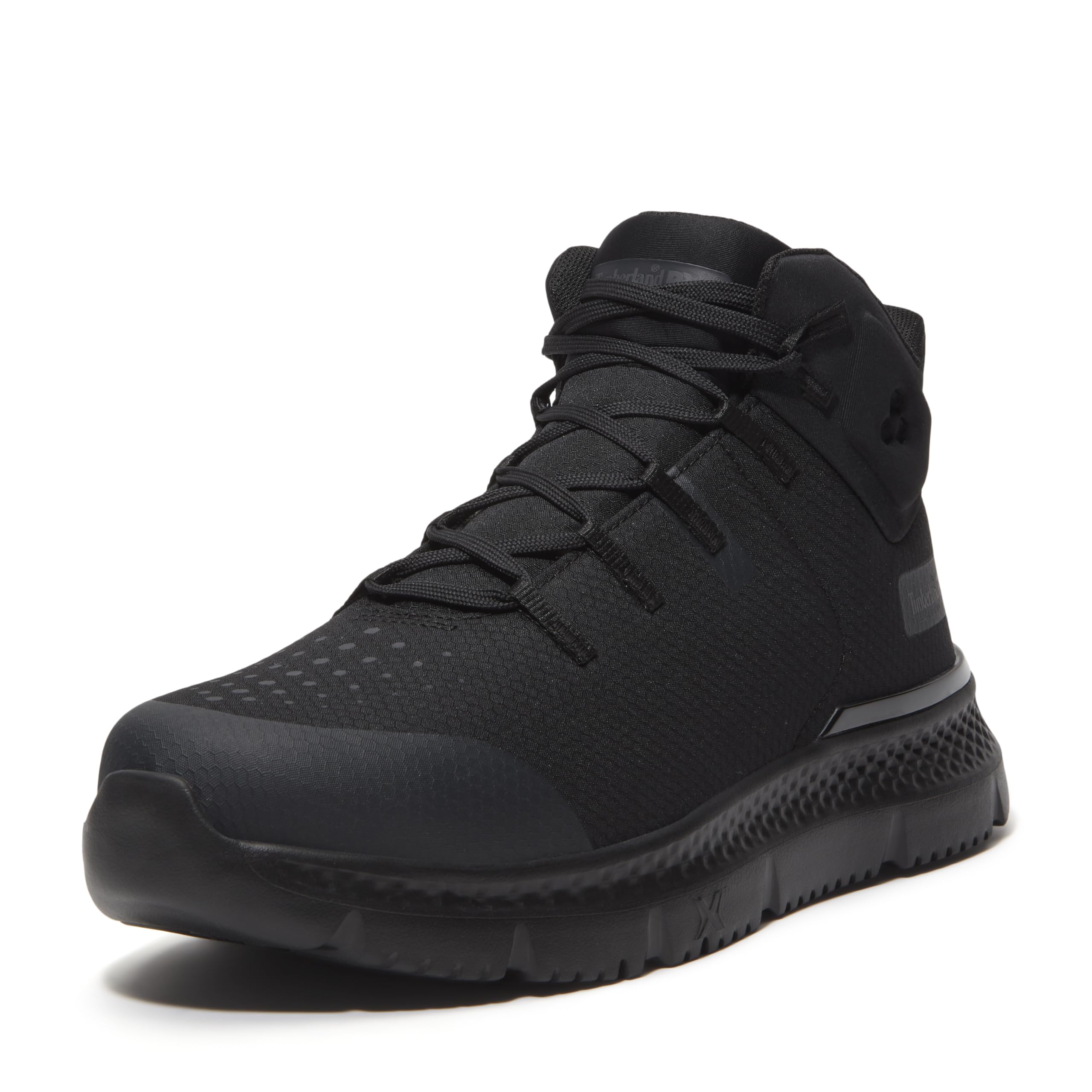 Photo 1 of Timberland PRO Men's Intercept Mid Steel Safety Toe Puncture Resistant CSA Industrial Athletic Work Shoe, Black, 8.5M