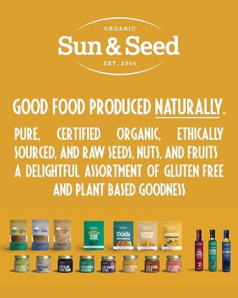 Organic Raw Pumpkin Seed Butter by Sun & Seed - 200g - Smooth Seeded Butter - Plant Based - Organic Pumpkin Seeds - Vegan Butter - Antioxidant