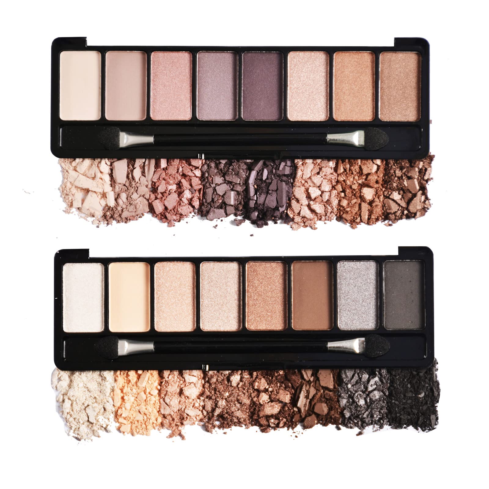 OBLHER B Palette di ombretti a 8 colori Deluxe Contour Palette di ombretti Matte Shimmer High Color Warm Eyeshadow Palette E9470-01
