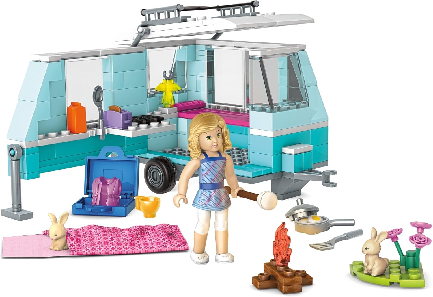 Mega Construx American Girl Lanie's Camping Trip Building Set (DYN75)