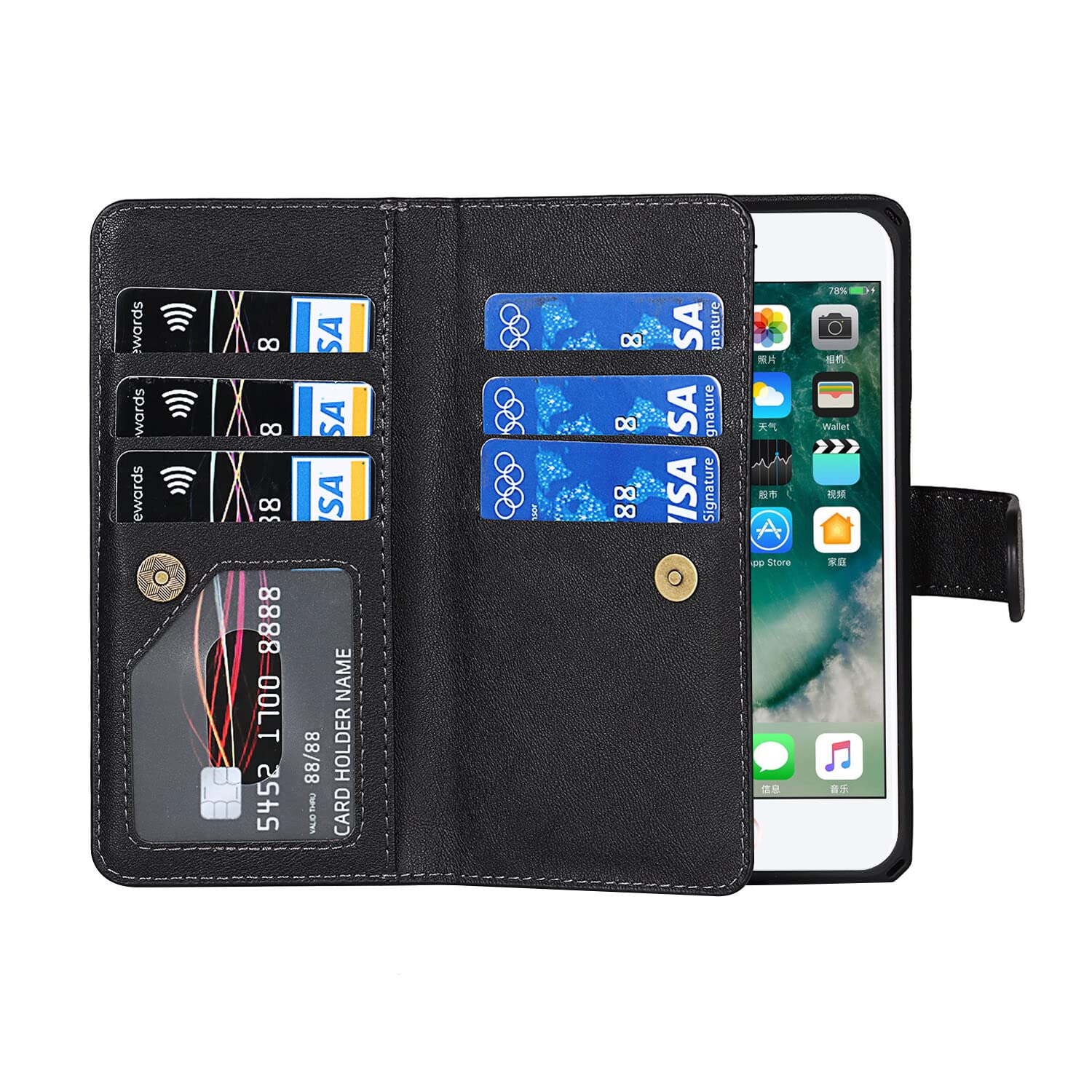 Eastwave アイフォン SE 2022 第3世代 ケース 手帳 財布型 i Eastwave アイフォン iPhone SE 2022 第3世代