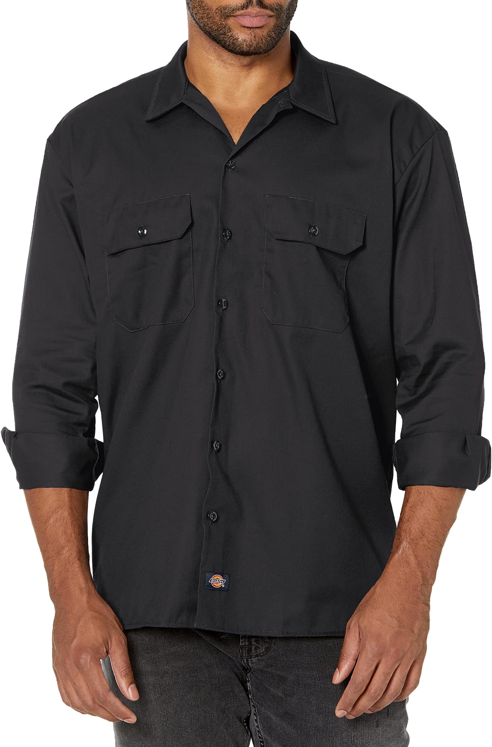 Mens Long Sleeve Work Shirt