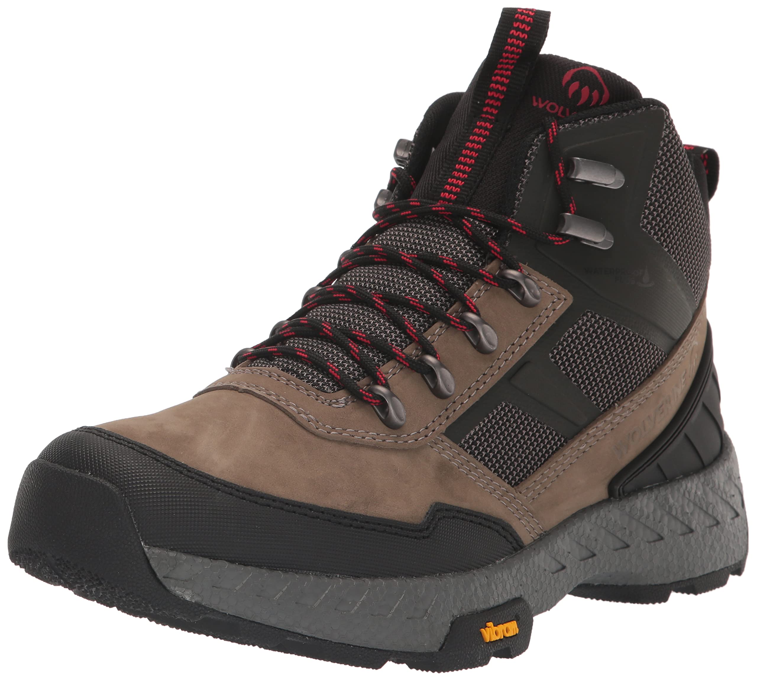 Wolverine Men's Guide UltraSpring Waterproof Hiking Boot, Bungee, 10.5 Wide