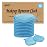 HOMEXCEL Makeup Remover Cloth 12 Count (Pack of 1), Reusable Makeup Remover Pads, Washable Ultra Soft Facial Cleansing Cloths For All Skin Types, 5 X 5 In, Blue
