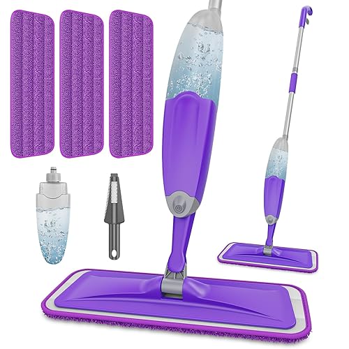 Spray Mops for Floor Cleaning: Wet Mop for Hardwood Tile