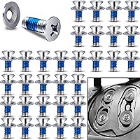 Vista 1 de Adnee Juego de 64 tornillos de fijación de snowboard – Tornillos de montaje para snowboard con arandelas de tornillo para snowboard – Tornillo de 64