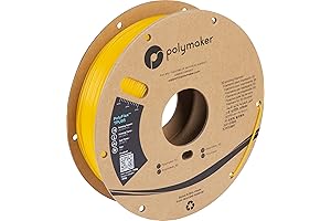 Polymaker TPU 1.75mm Yellow - Shore 95A TPU Filament: Flexible, Durable 3D Printing