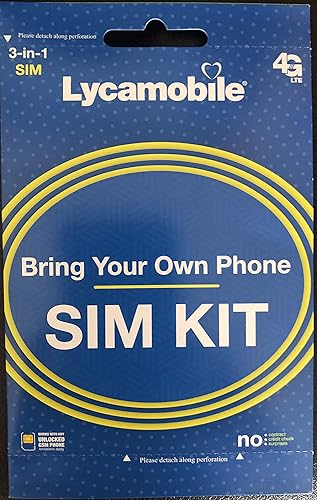 Miniatura 1 de Lycamobile USA Kit completo SIM - Blanco