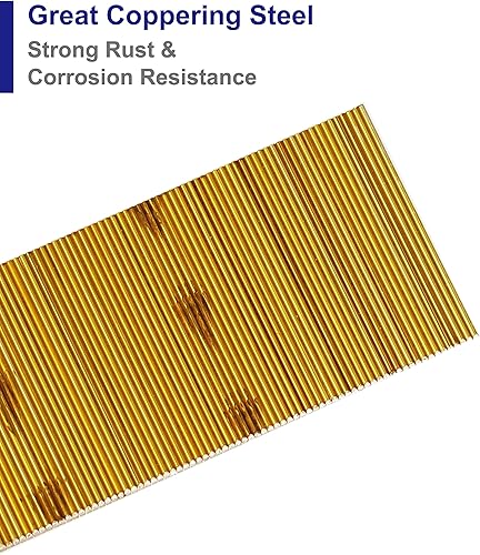 Miniatura 3 de HAMWOO Clavos de Pasador de Calibre 23, Clavos de Pasador Sin Cabeza, Surtidos de 38 Pulgadas a 1-38 Pulgadas para Molduras, Carpintería, Marcos de