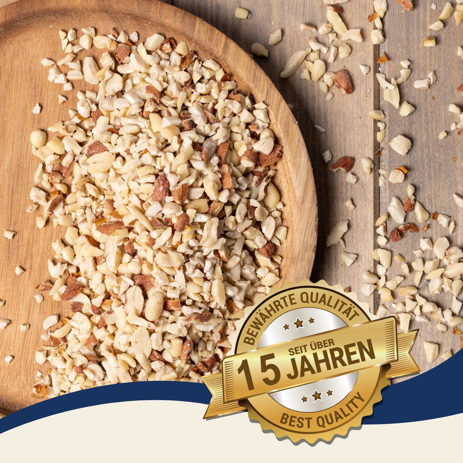 Lyra Pet® cacahuètes hachées avec peau 20 kg nourriture pour oiseaux sauvages