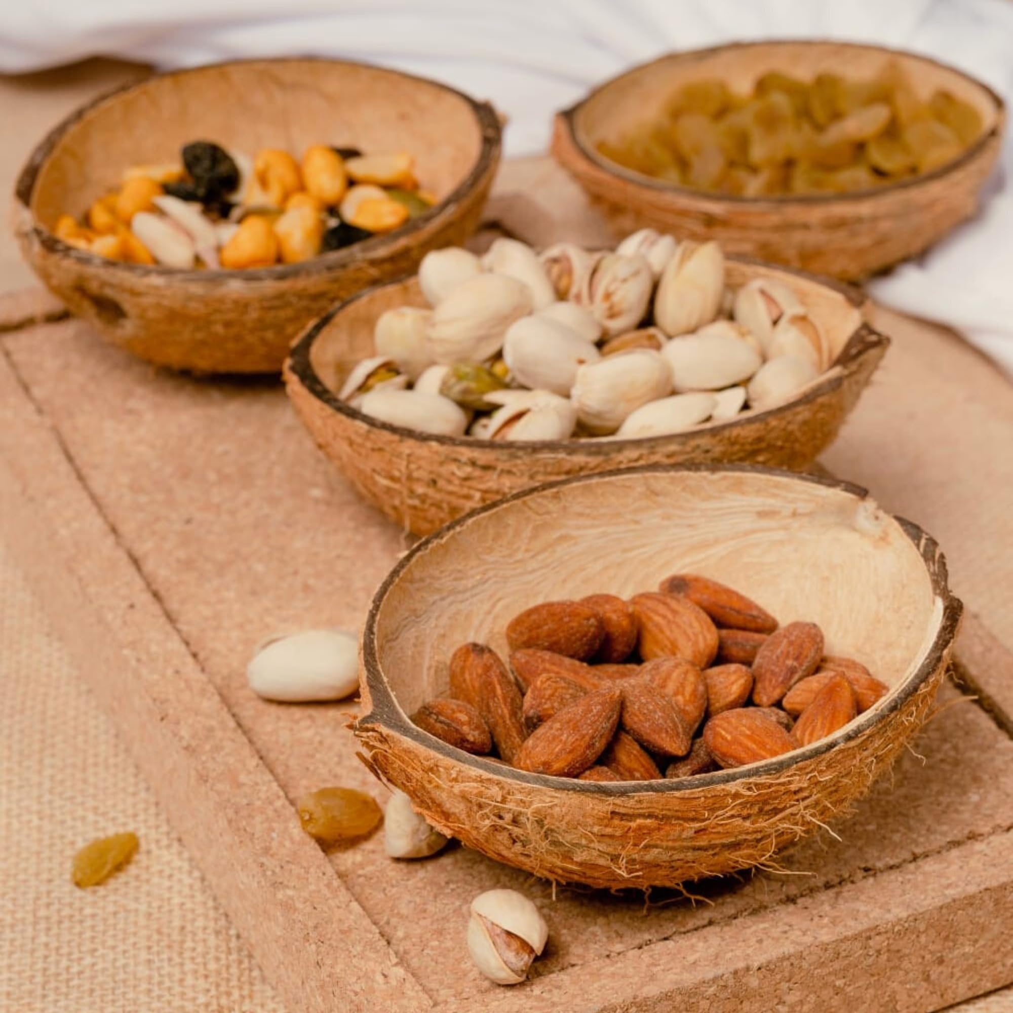 Thenga Coconut Shell Bowls - Raw & Sustainable -6