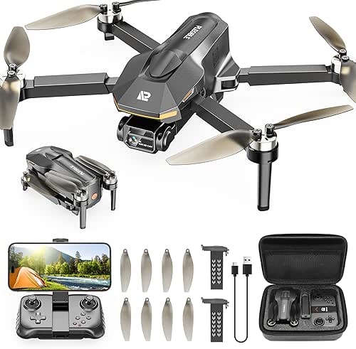 Drones with Camera for Adults 4K, Brushless Motor FPV Foldable