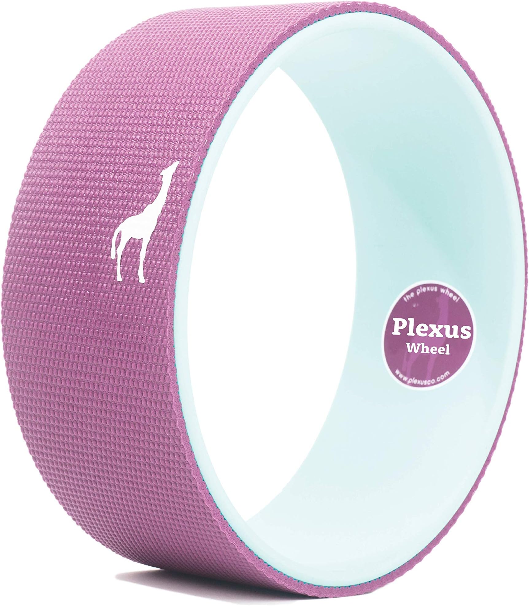 Plexus Wheel 12 Inch - Back Stretch Roller & Back Wheel for Yoga - Great for Classes Or in-Home Use - Optimal Back Roller Yoga Wheel for Back Pain Relief - USA Made