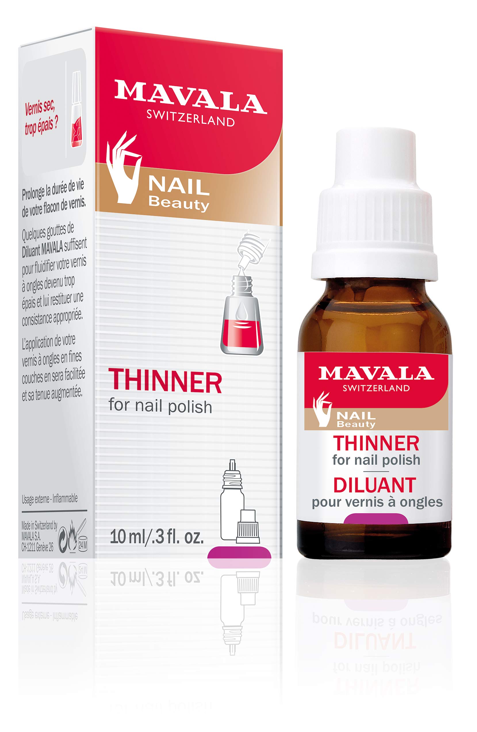 Mavala Thinner for Nail Polish, .34 Ounce