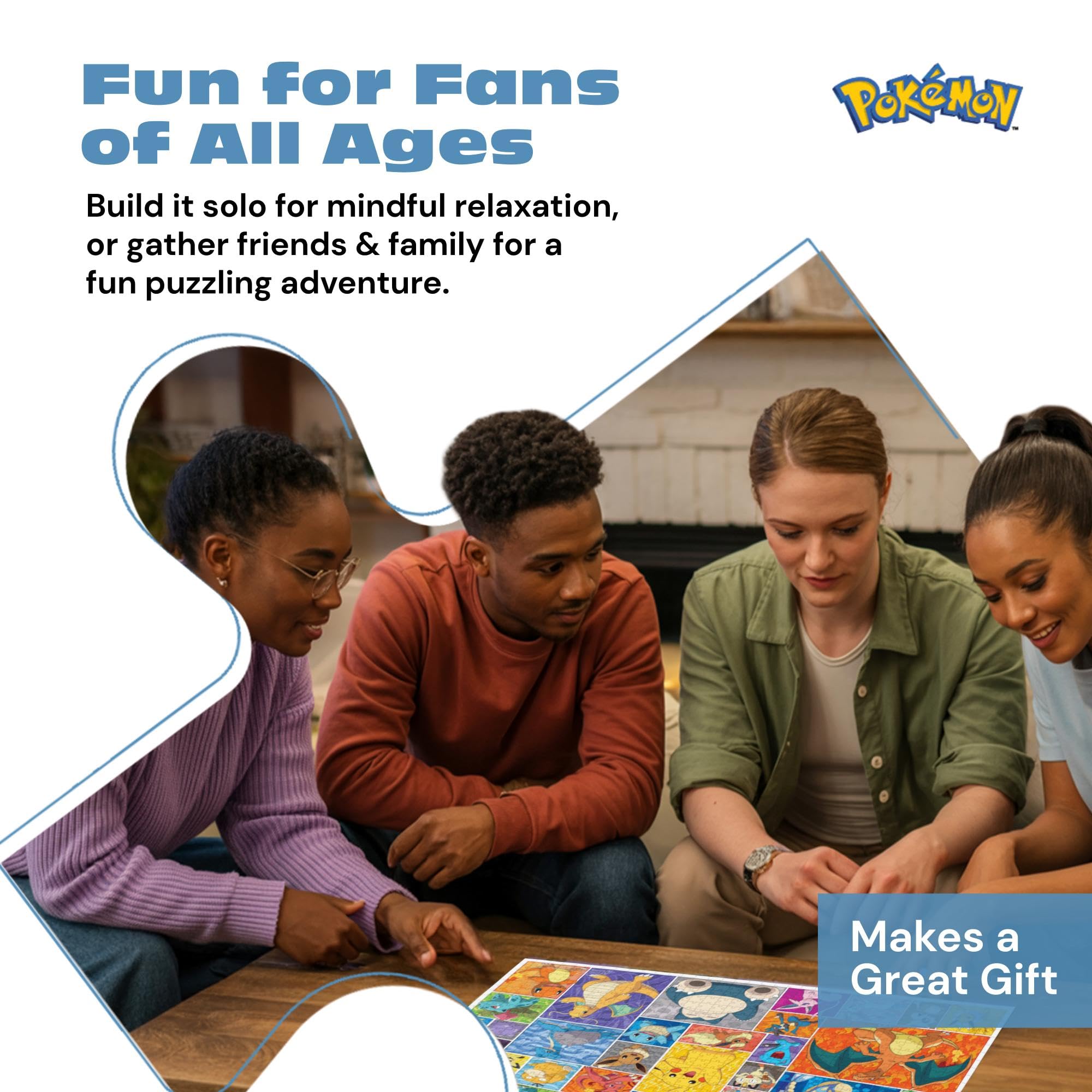 Buffalo Games - Pokemon - Frames - 1000 Piece Jigsaw Puzzle