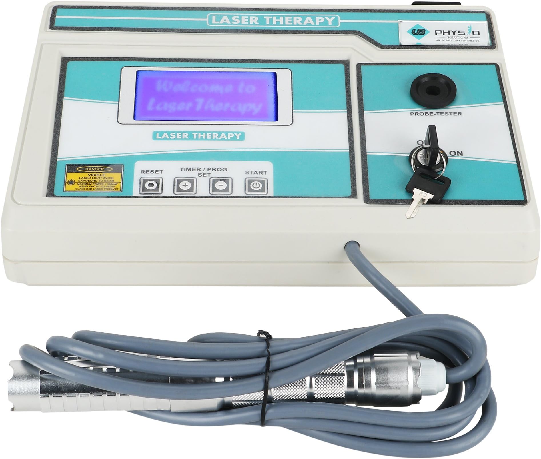 UB PHYSIO SOLUTIONS UB-203-AD Laser Therapy, Simple White