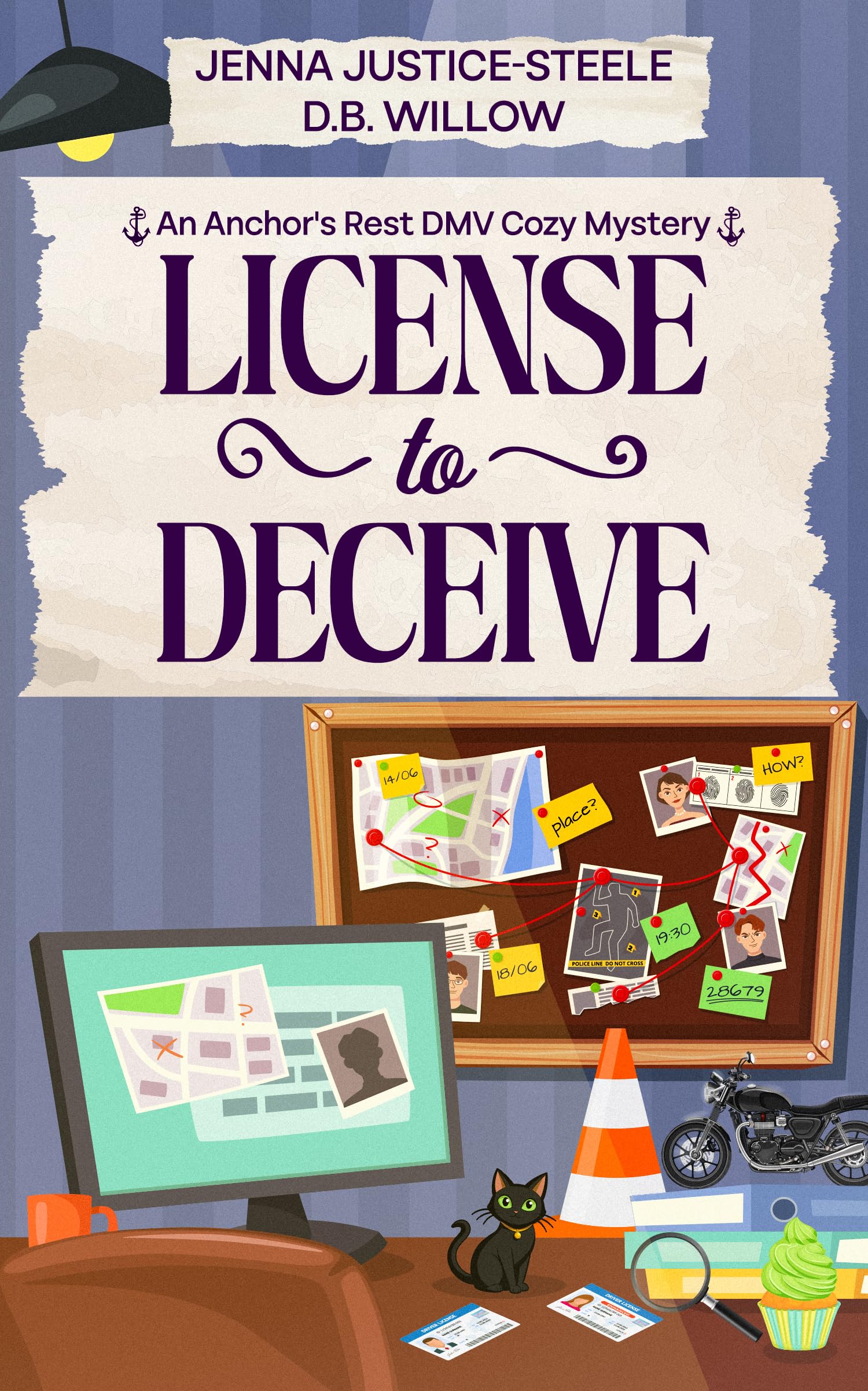 License to Deceive (Anchor's Rest DMV Cozy Mystery)