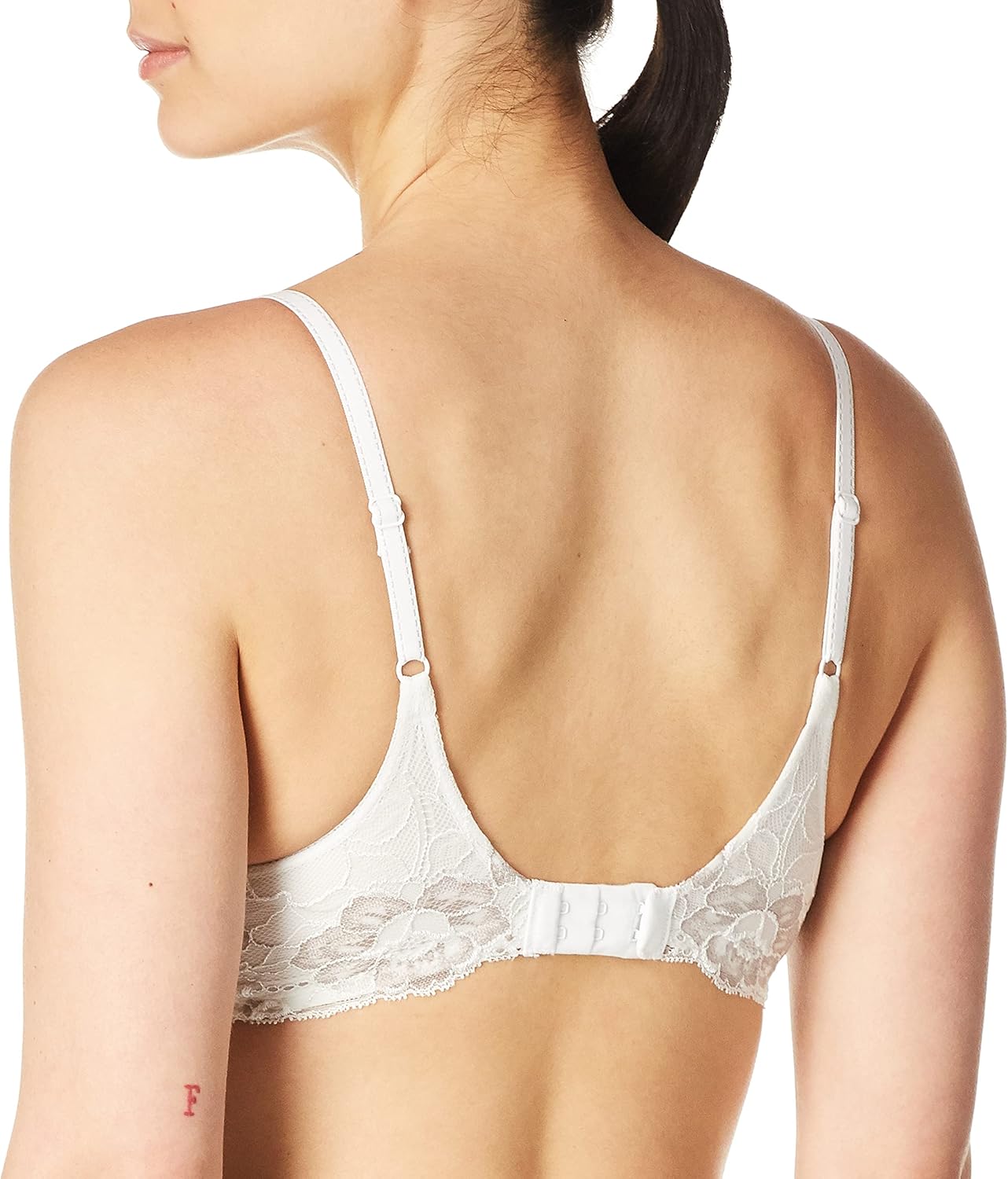 Maidenform Women's Comfort Devotion Embelisshed Demi 32C White