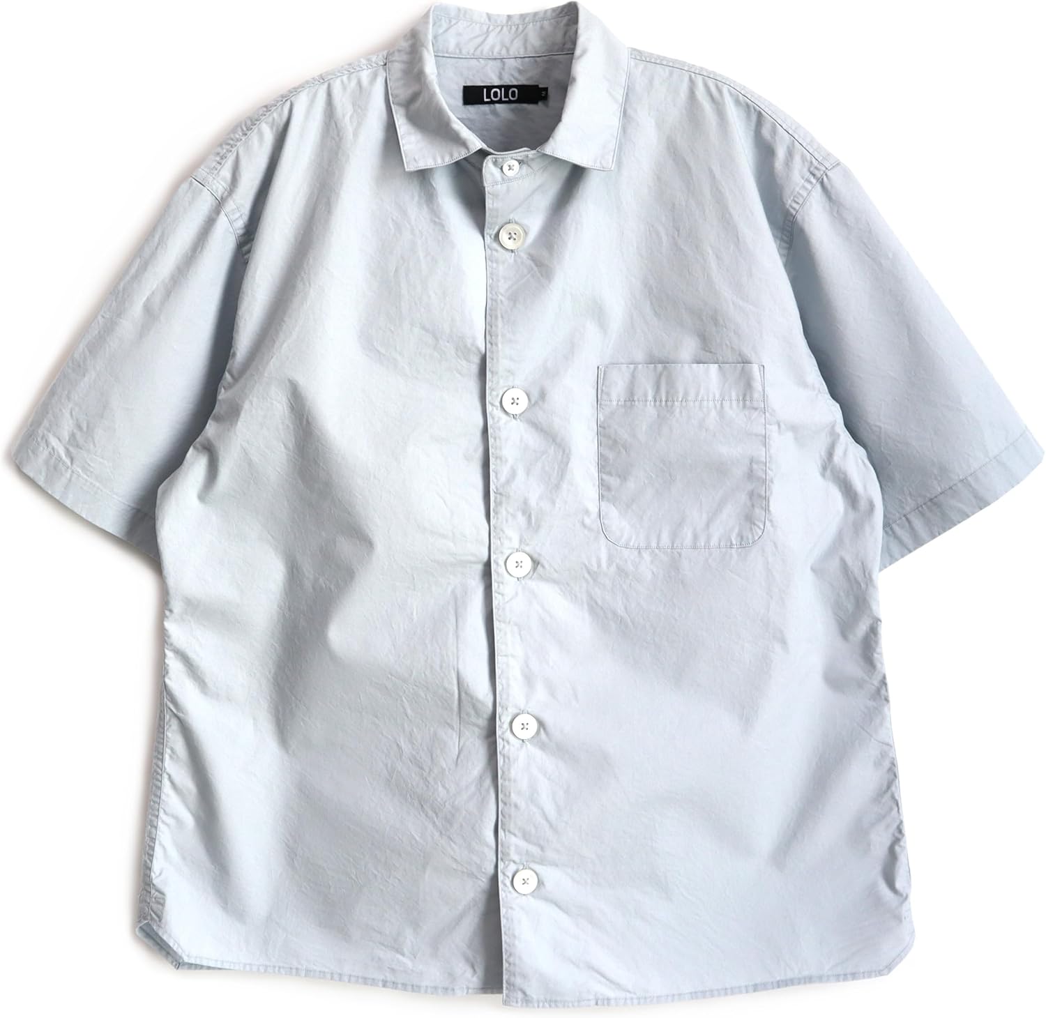 Amazon.co.jp: [ロロ] ニュースタンダード 半袖シャツ (L