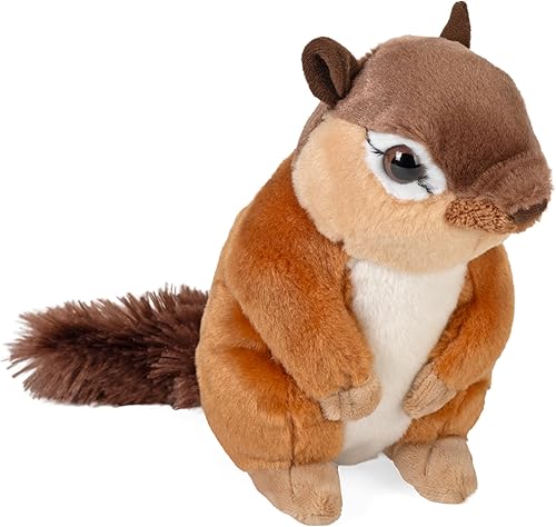 Wild Republic Peluche de ardilla, animal de peluche, regalos para niños, Cuddlekins de 8 pulgadas