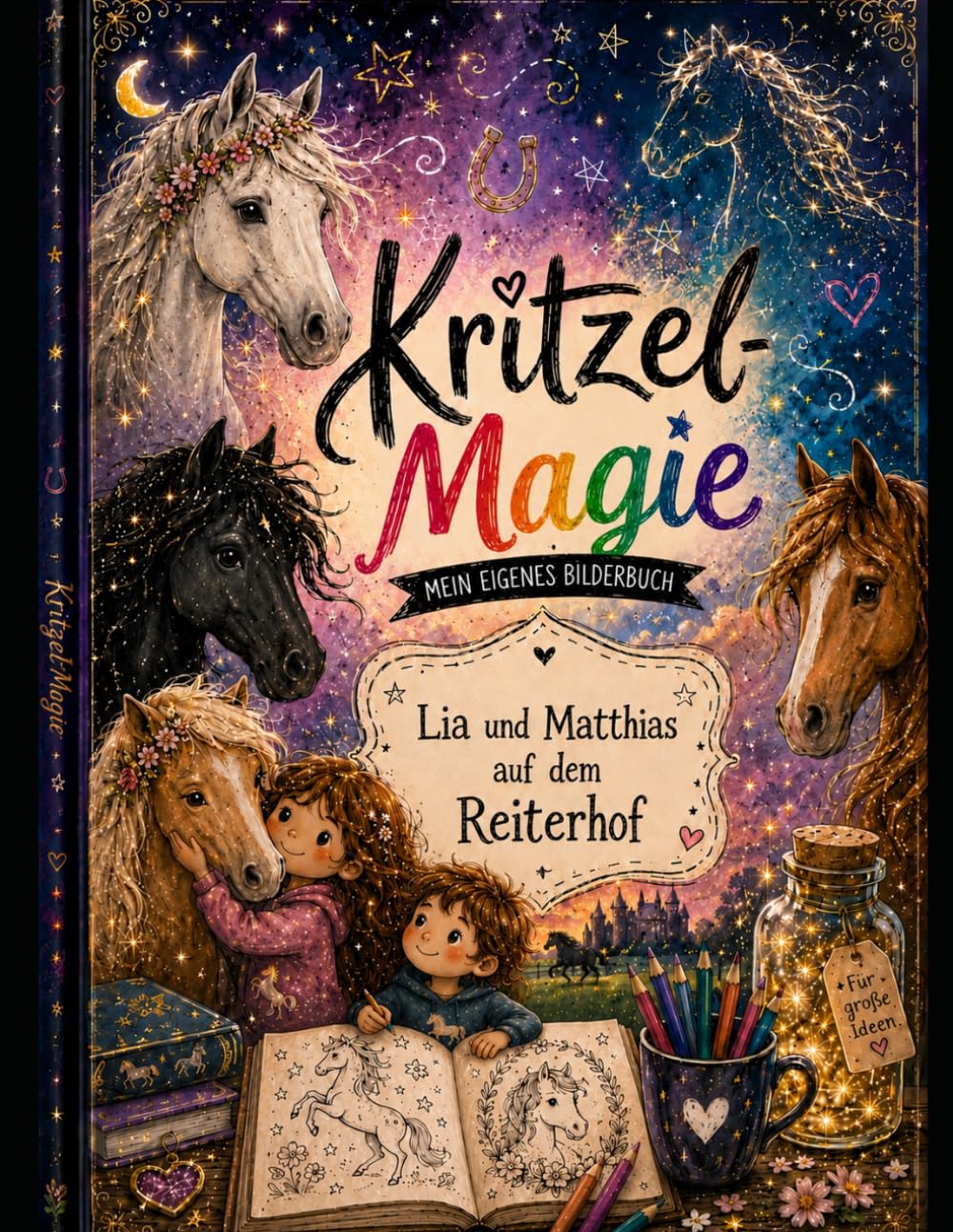 Lia und Matthias auf dem Reiterhof: Kritzelmagie