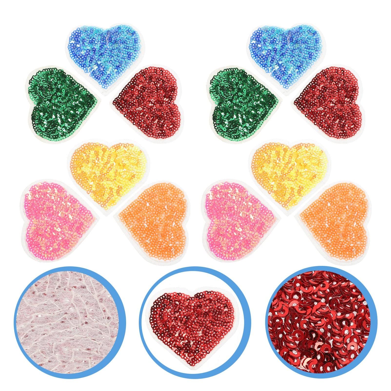 60pezzi Toppe Termoadesive Patch Ricamate Per o Stirare Su Abbigliamento Decorazioni e Riparazioni