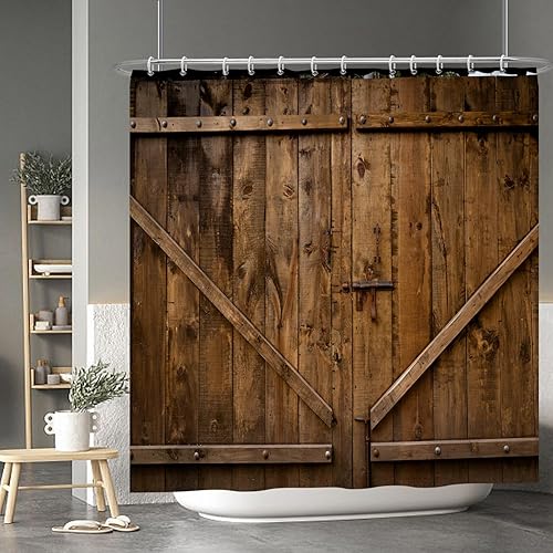 Miniatura 84 de Baocicoo - Cortina de ducha de abeja de miel, diseño de abeja de caricaturas, pista voladora, rústica, floral, para baño, decoración de bañera